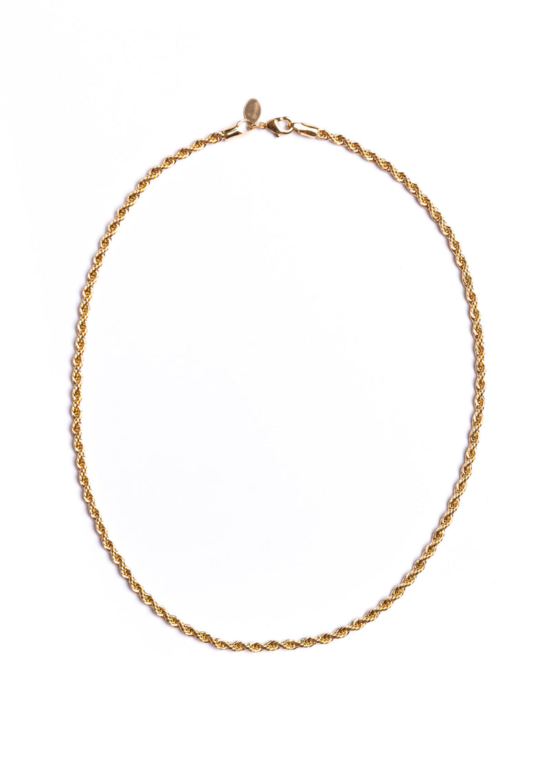 Gold Twisted Rope Chain