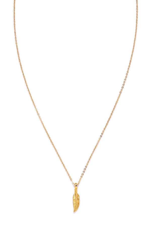 Feather Charm Necklace