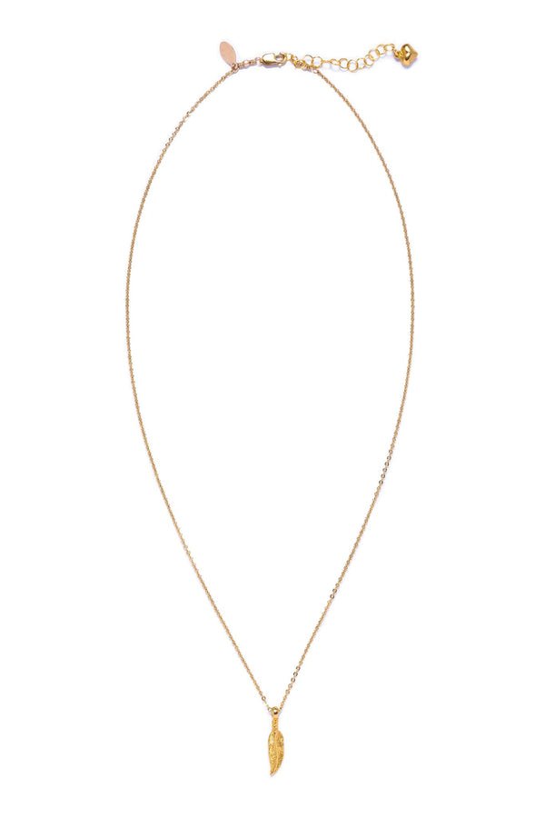 Feather Charm Necklace